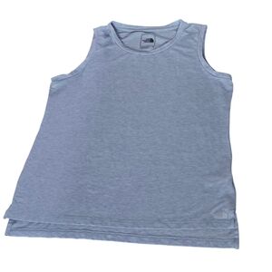 North Face Women's Tank Top Sleeveless Gray Athletic Shirt M